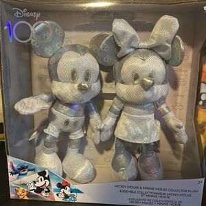 Disney100 Mickey & Minnie Collector Plushes
